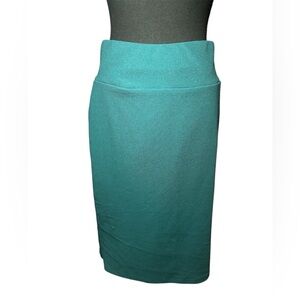 SHEIN Teal Pencil Skirt